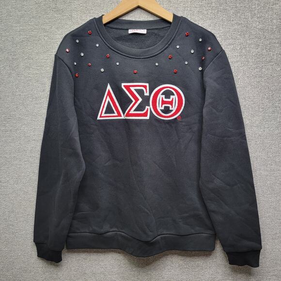 DELTA SIGMA THETA SORORITY COLLEGIATE SWEATSHIRT, SIZE M, NWOT - Picture 2 of 8